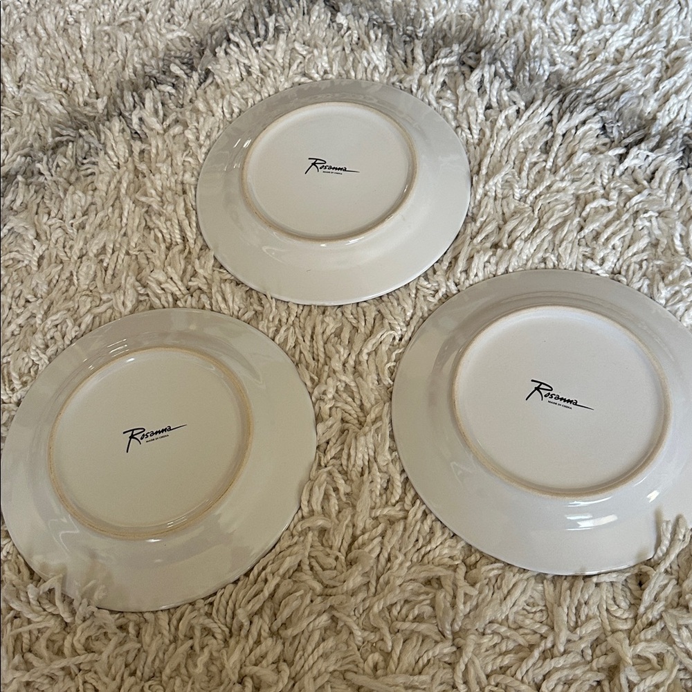 Vibrant Cocktail Plate Trio 8 Inch - Picture 2 of 9